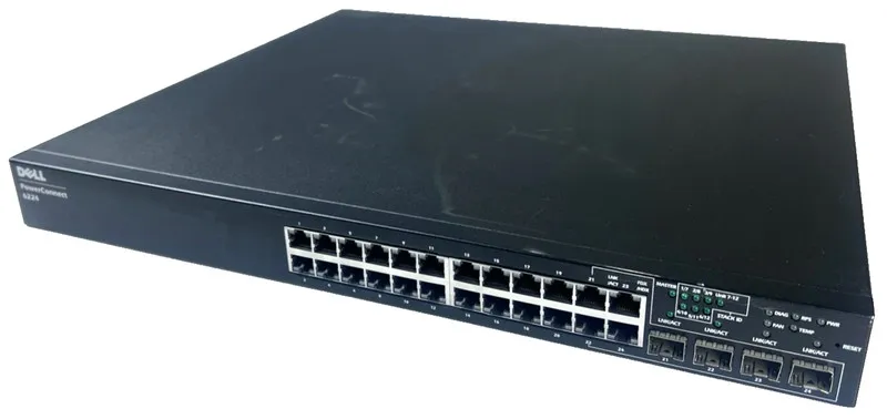 Коммутатор Dell PowerConnect 6224 24-Port Gigabit Managed Switch Rackmount