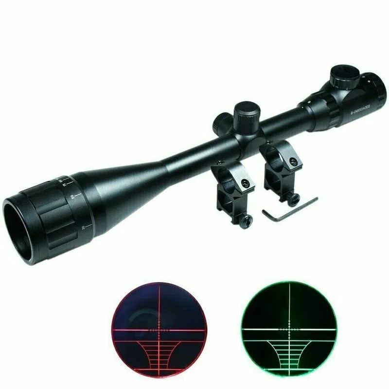 Оптико-электронная система MidTen 6-24x50 AO Rifle Scope Combo, Dual Illuminated