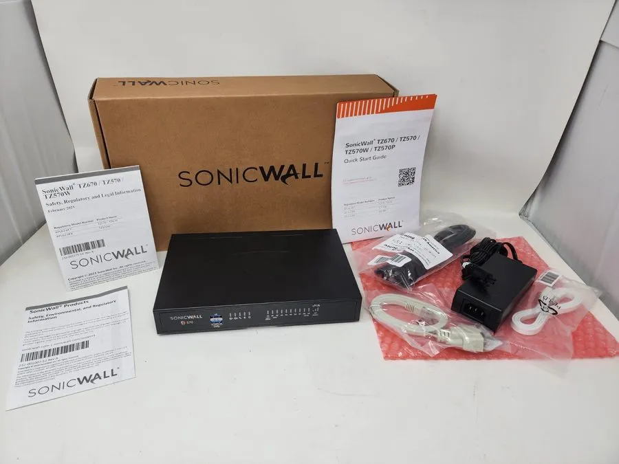 Межсетевой экран SonicWall TZ570 Network Security Appliance Bare Unit 02-SSC-283