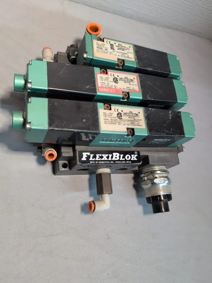 Пневмоклапан Numatics 152SA400M000061 24 VDC Pneumatic Valve 150 PSI FLEXIBLOK &