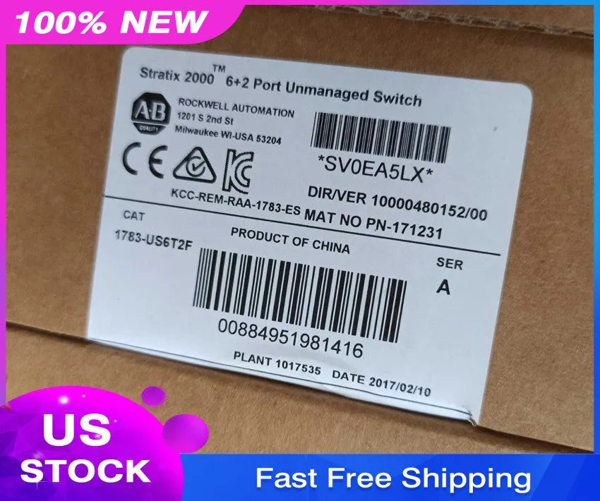 Коммутатор Allen-Bradley 1783-US6T2F Stratix 2000 Switch