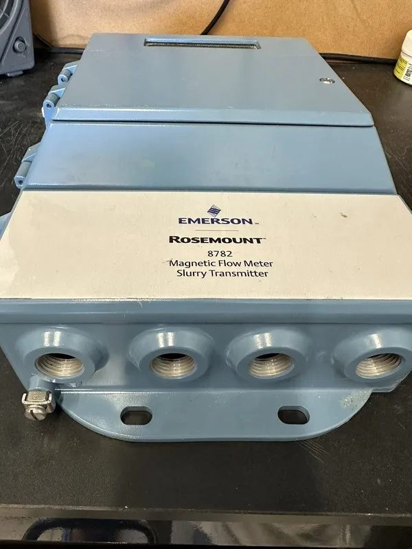 Расходомер Rosemount 8782AW2A1N5M4 Magnetic Flow Meter Slurry Transmitter — фото лота 2
