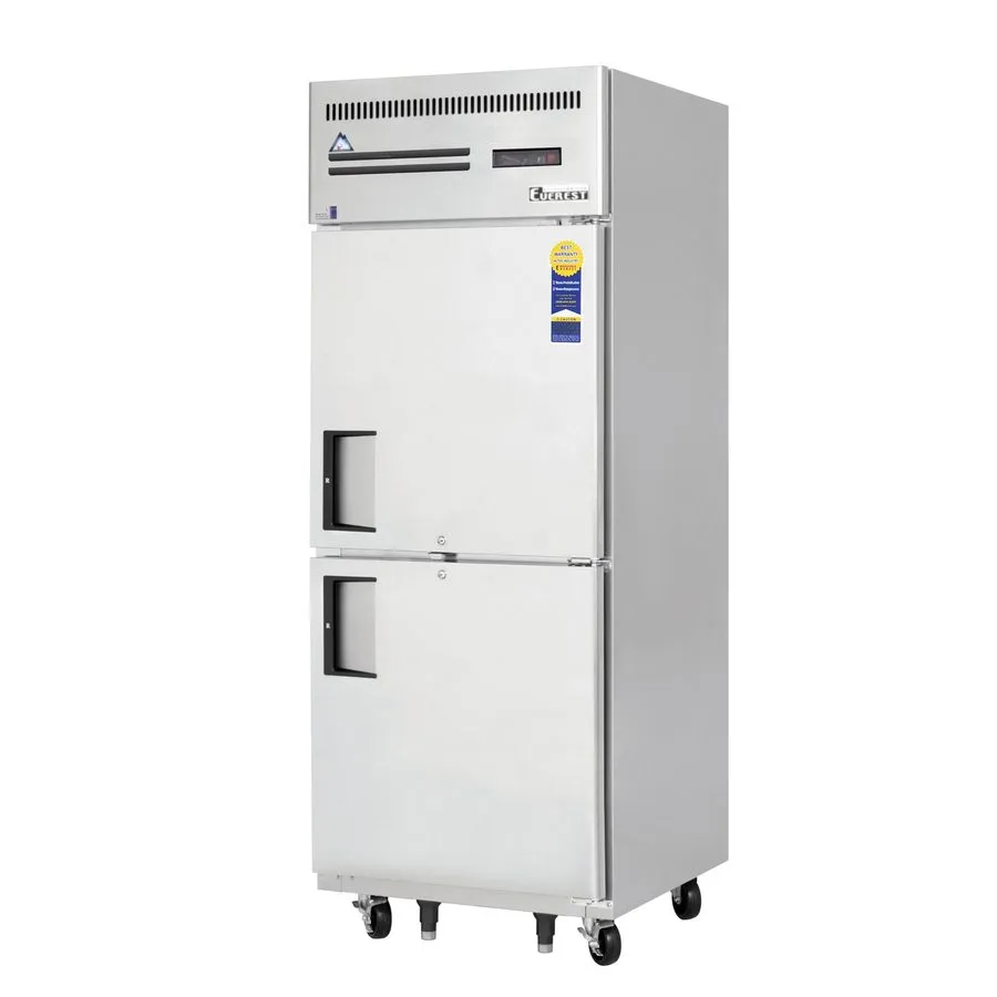 Морозильный шкаф Victory FS-1D-S1-EW-HG-HC 31.25" 2-Half Glass Door Reach-In Fre