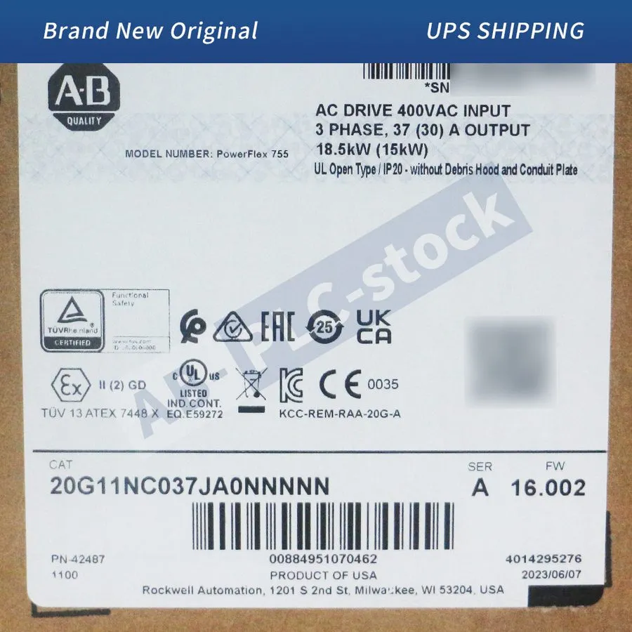 Частотный преобразователь 20G11NC037JA0NNNNN