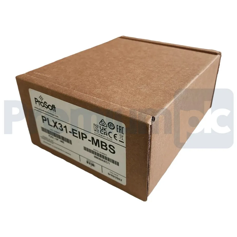 Шлюз полевой шины PROSOFT PLX31-EIP-MBS ETHERNET/IP TO MODBUS SERIAL INDUSTRIAL 