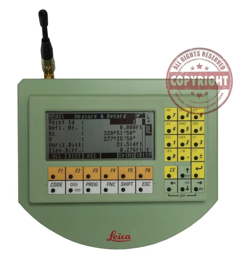 Тахеометр LEICA RCS1100 CONTROLLLER TCPS26B ROBOTIC TOTAL STATION MODEM, TCRA110