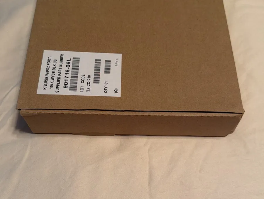 Тонкий клиент Dell Wyse USB Wired Keyboard w/PS2 Port 901716-06L — фото лота 2