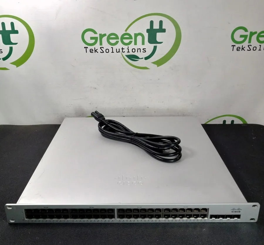 Коммутатор Cisco Meraki MS250-48LP 48-Port PoE GbE Switch 4x 10G SFP+ Unclaimed 