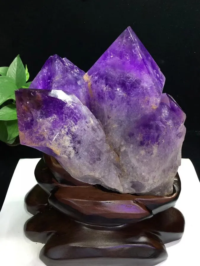 Лабораторный прибор 30.36LB Natural Amethyst Quartz Obelisk carved Crystal Point