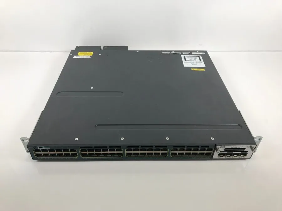 Коммутатор Cisco Catalyst 3560-X 48-Port POE Gigabit Ethernet Managed Switch — фото лота 1