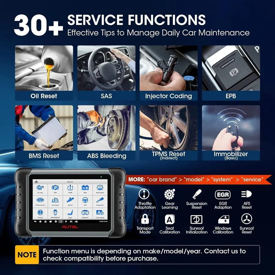 Диагностический сканер 2026 AUTEL MAXIPRO MP808 FULL FUNCTION DIAGNOSTIC SCANNER — фото лота 2
