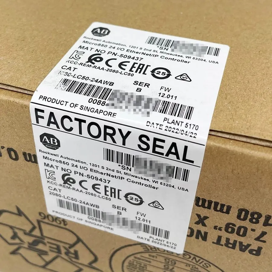 ПЛК Allen-Bradley 2080-LC50-24AWB Micro850 24 I/O EtherNet/IP Controller