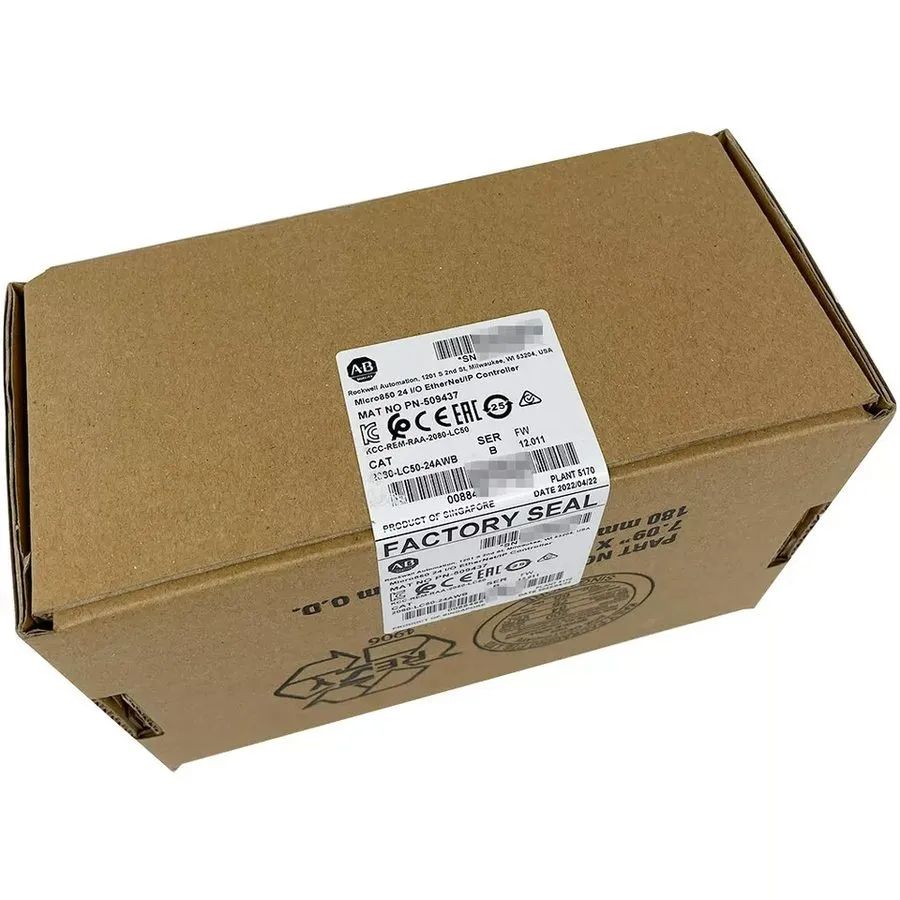 ПЛК Allen-Bradley 2080-LC50-24AWB Micro850 24 I/O EtherNet/IP Controller — фото лота 2