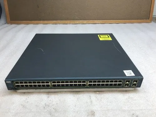 Коммутатор Cisco Catalyst 3560G WS-C3560G-48TS-S 48-Port Ethernet Switch *Non-Po