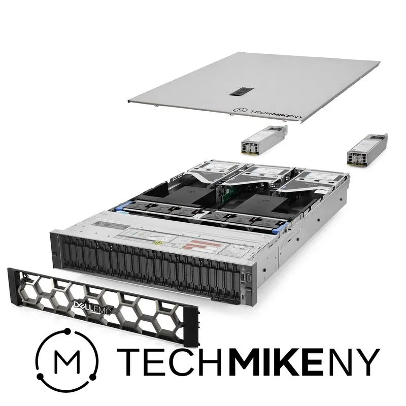 Сервер Dell VxRail V670F 24-Bay SAS / NVMe Hybrid Cloud Server 2.00Ghz 56-Core 3