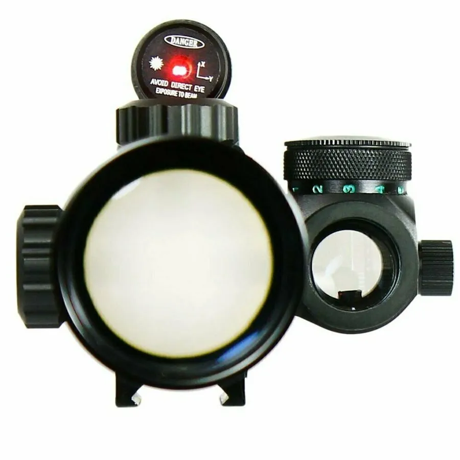 Оптико-электронная система C3-9X40 Illuminated Rifle Scope + Red Laser Sight & H — фото лота 2