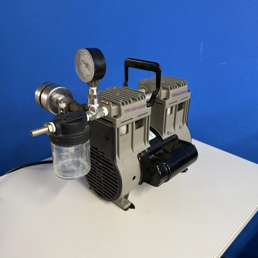 Насос Welch Piston 2585Z-50 Vacuum Pump 57 mm Hg Dry Oil-Less 1/3 HP Welch Diaph — фото лота 1