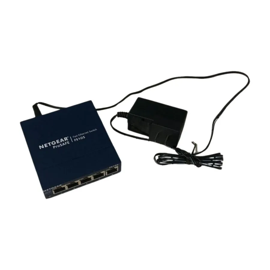 Коммутатор Netgear ProSafe FS105 V3 5-Ports External Desktop Switch Only