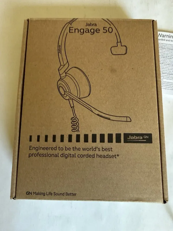 VoIP-шлюз Jabra Engage 50 HSC080 Corded Mono Headset USB-C 5093-610-189