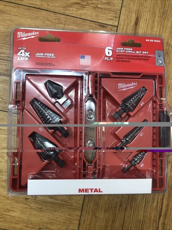 Режущий инструмент Milwaukee 48-89-9224 Step Drill Bit Set