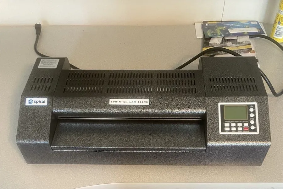 Ламинатор Sky 335R6 Photo Pouch Laminator 13.2-inch Heated Rollers Lam — фото лота 1