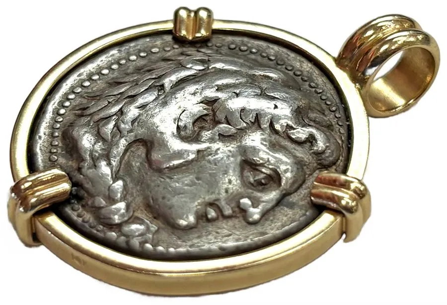 Лабораторный прибор Alexander the Great III AV Stater Gold Macedon Coin 336-323