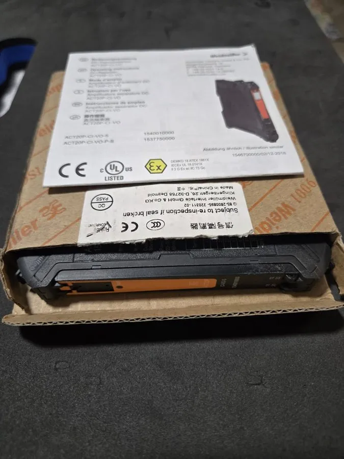 Преобразователь сигнала Weidmüller ACT20P-CI-VO-S 1540010000 Signal Conditioner — фото лота 2