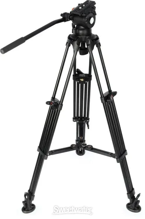 Оборудование видеонаблюдения E-Image EG03A2 2-stage Aluminum Video Tripod (2-pac — фото лота 2