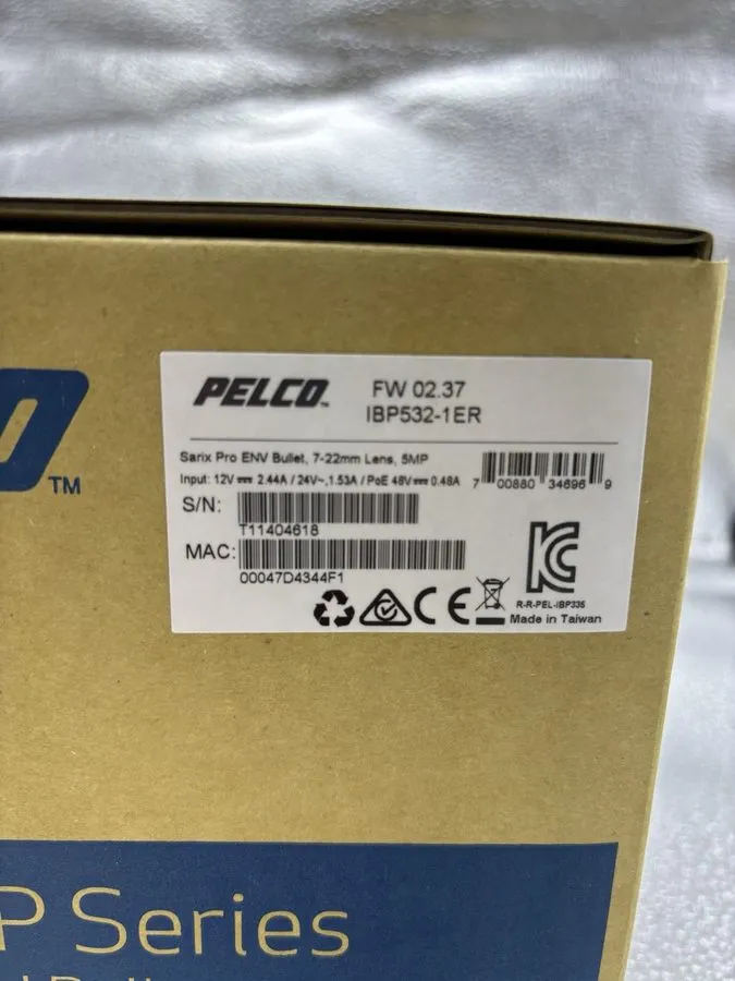 Камера Pelco ibp532-1er camera — фото лота 2