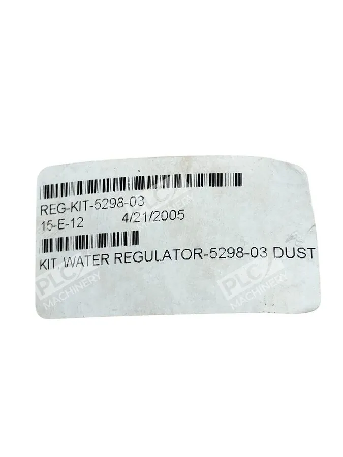 Трубопроводная арматура Water Pressure Regulator Replacement Kit 5298-03 — фото лота 1