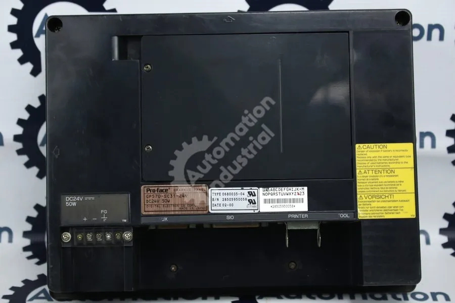 Панель оператора PRO-FACE GP570-SC31-24V HMI OPERATOR CONTROL PANEL