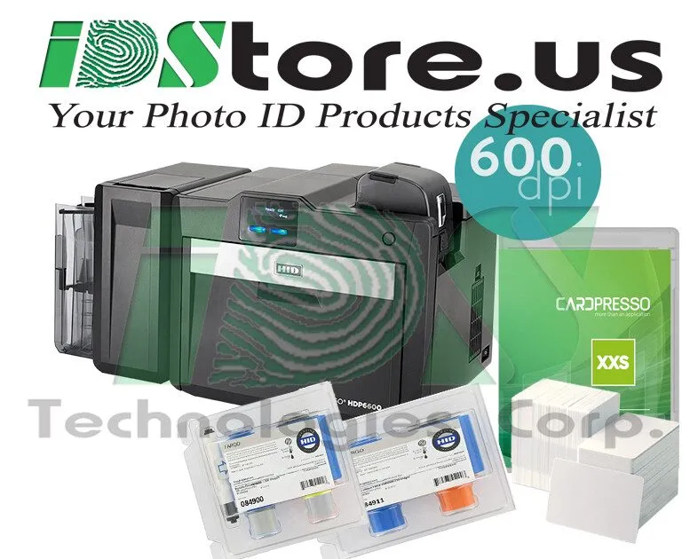 Принтер этикеток HID Fargo HDP6600 Contactless ID Card Printer & Encoder