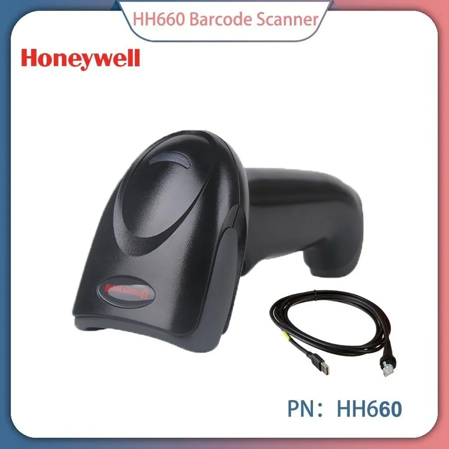 Сканер штрих-кода Honeywell HH660 1D 2D Area-Imaging Handheld USB Barcode Scanne