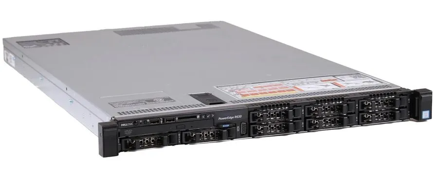 Сервер Dell PowerEdge R630, 8xSFF, 2x 2698V4, 128GB RAM, H730, iDRAC Ent, noHDD