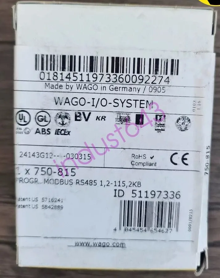 Модуль WAGO 750-815 P LC Module