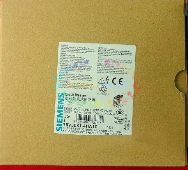 Автоматический выключатель Siemens Motor protection circuit breaker 3RV5031-4HA1