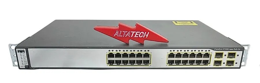 Коммутатор Cisco WS-C3750G-24PS-S Catalyst 3750G 24 Port PoE Gigabit Switch