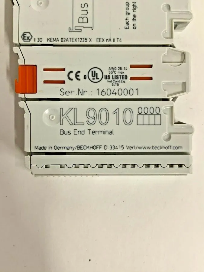 Модуль ввода-вывода Beckhoff KL9010 Bus End Terminal — фото лота 2