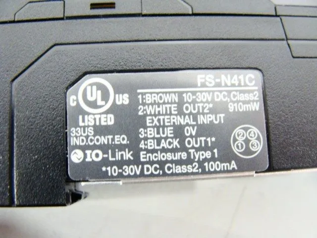 Датчик Keyence FS-N41C Fiber Sensor Amplifer