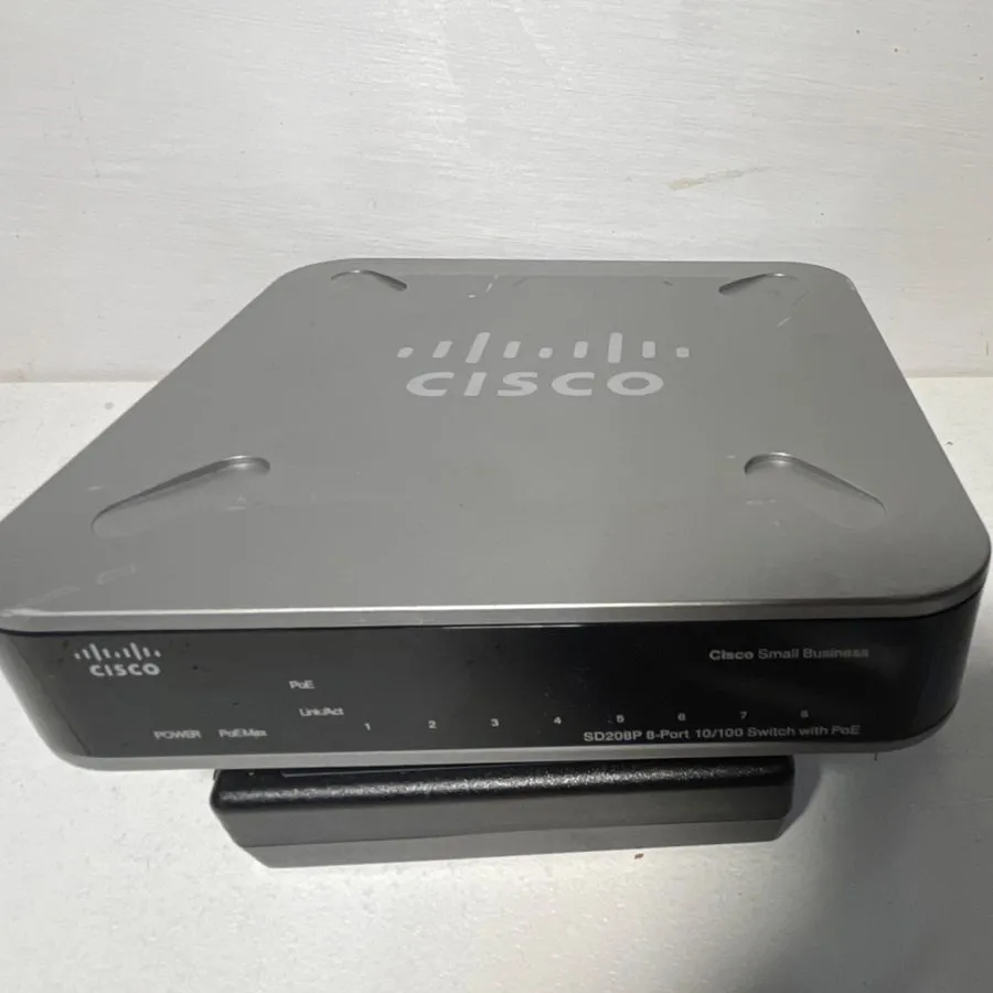 Коммутатор Cisco Small Business SD208P 8-Port RJ-45 10/100 Switch with PoE