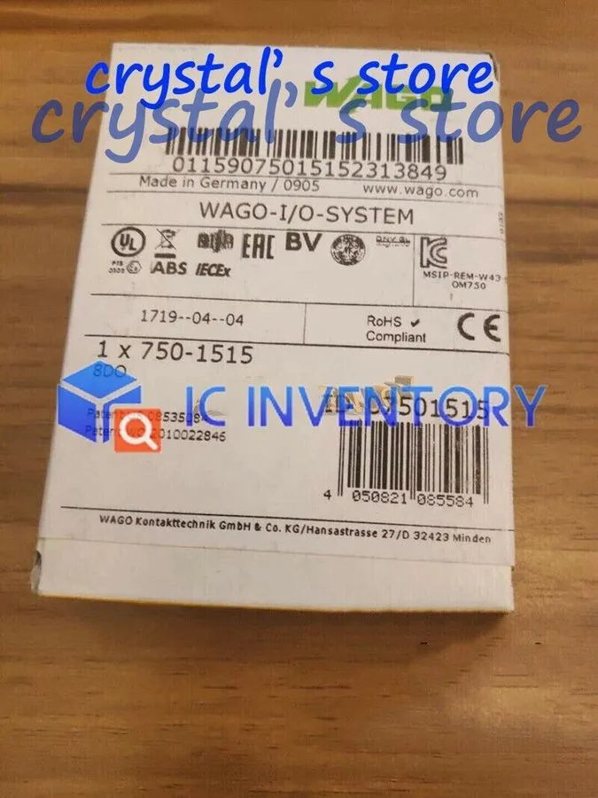 ПЛК Wago 750-1515 Buscoupler DeviceNet Module PLC Adapter