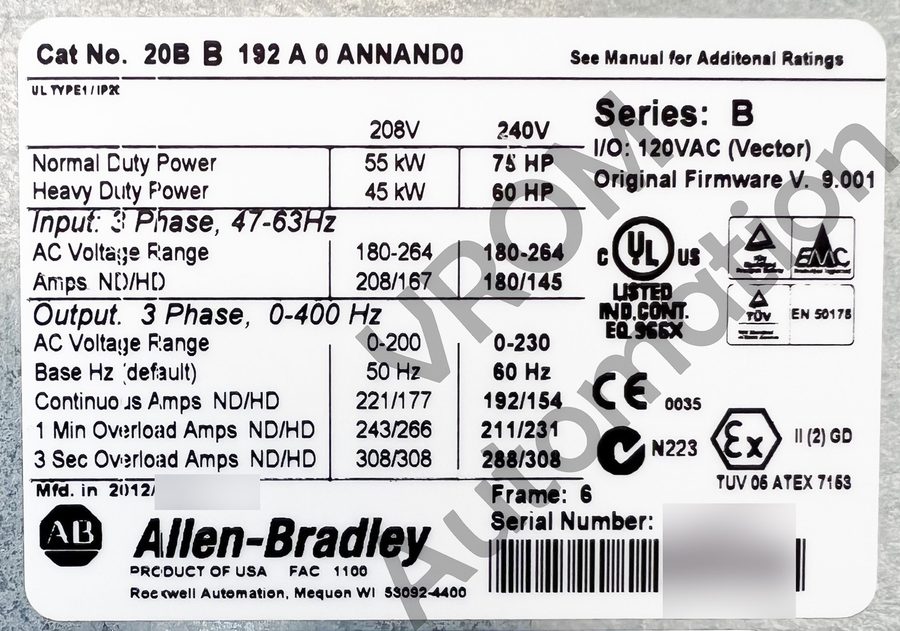 Фото лота 20BB192A0ANNAND0 от продавца №85489
