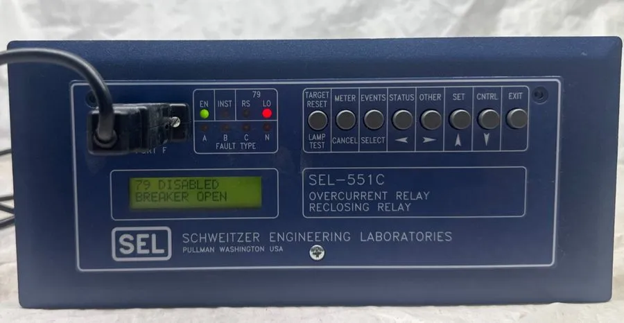 Реле защиты SEL Schweitzer Engineering Laboratories SEL-551C Relay Unit