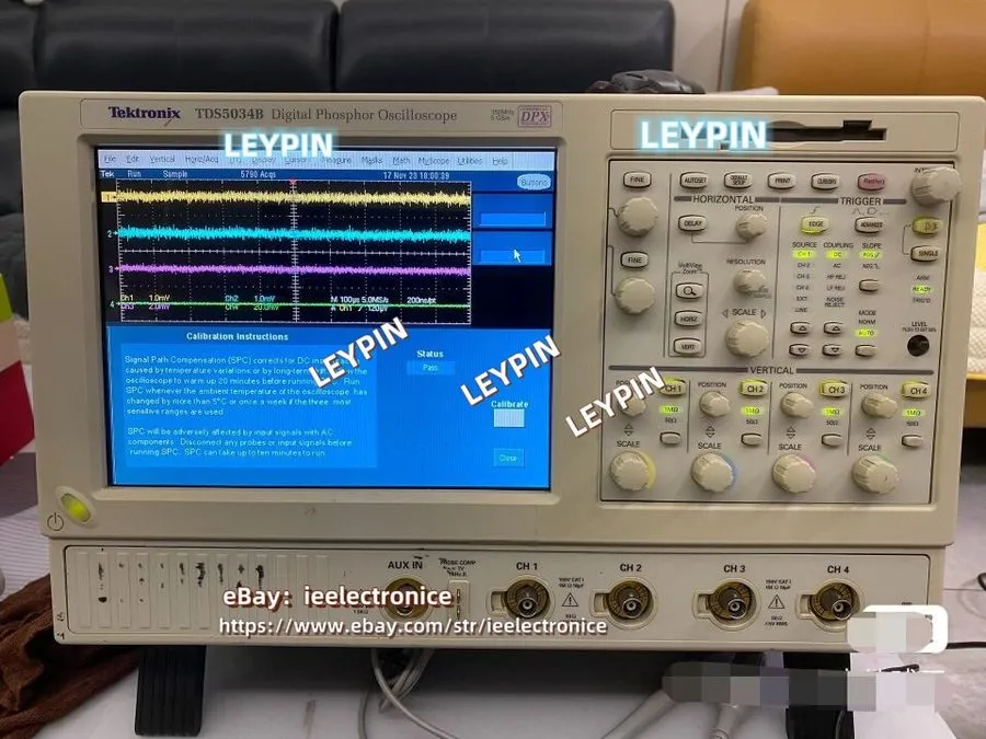 Осциллограф Tektronix TDS5034B Oscilloscope Digital 4ch 350MHz Bandwidth 5GS/s
