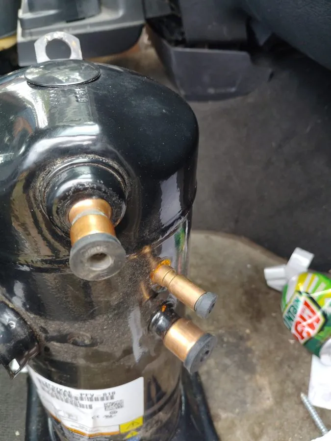 Компрессор Copeland ZF07KAE-PFV-818 Scroll Compressor 7000 BTU 208/230v 1PH — фото лота 2