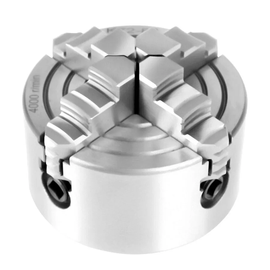 Режущий инструмент K72-80 Self Centering 4 Jaw Lathe Chuck 80mm Metal HT300 Cast