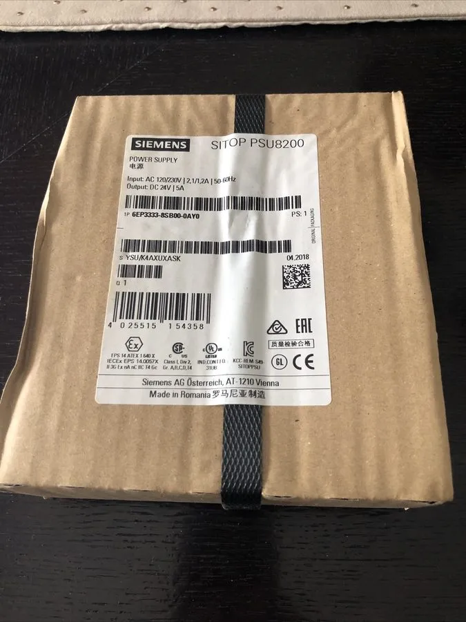 Блок питания Siemens SITOP PSU8200 Power Supply Unit Din Rail 480W 20A 24VDC