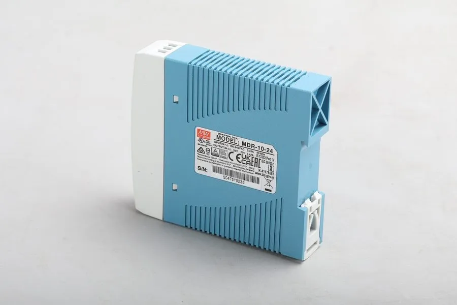 Блок питания Mean Well MDR-10-24 DIN Rail Power Supply, 24V 0.42A, 10W, 100–240V — фото лота 2