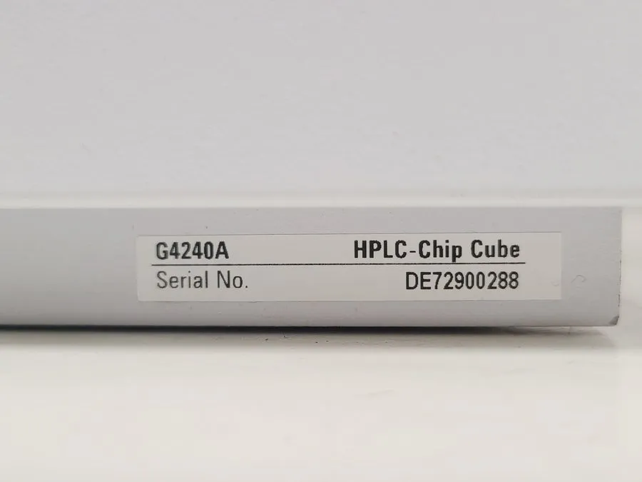 Хроматограф Agilent 1260 Infinity HPLC-Chip Cube Interface (PN:G4240A) — фото лота 2
