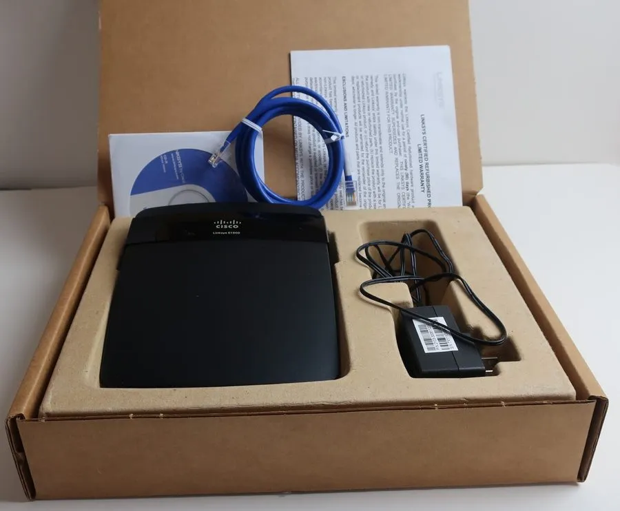 Маршрутизатор Cisco Linksys E1500 Wireless-N Router w/ 4-Ports & Speed Boost Tec